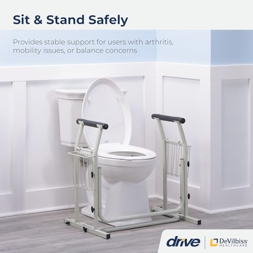 Adjustable Toilet Safety Frame for Elderly