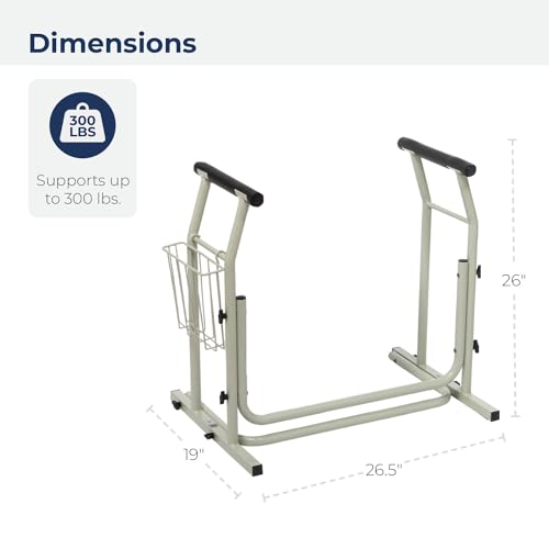 Adjustable Toilet Safety Frame for Elderly