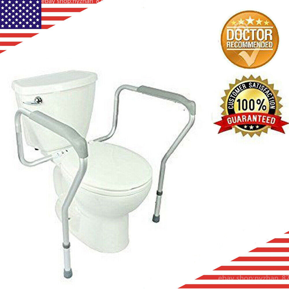Adjustable Toilet Safety Rail for Elderly - US