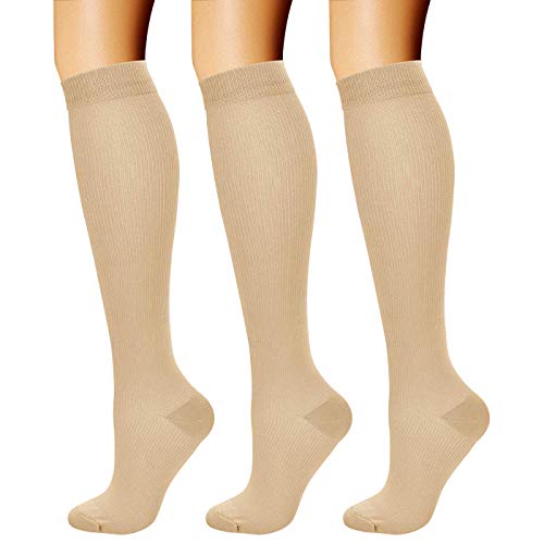 Compression Socks for Improved Circulation (3 Pairs)