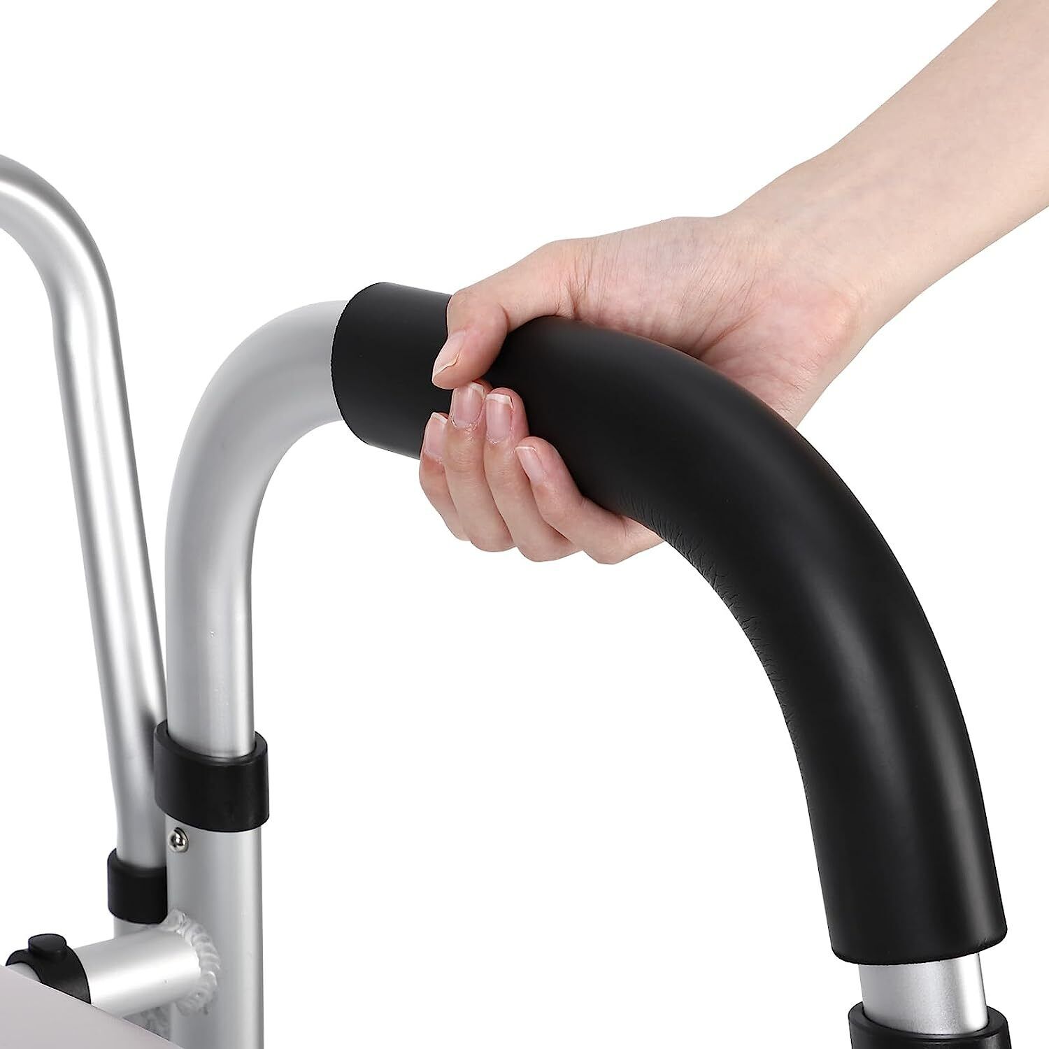 Elderly Handicap Adjustable Toilet Seat Riser with Arms