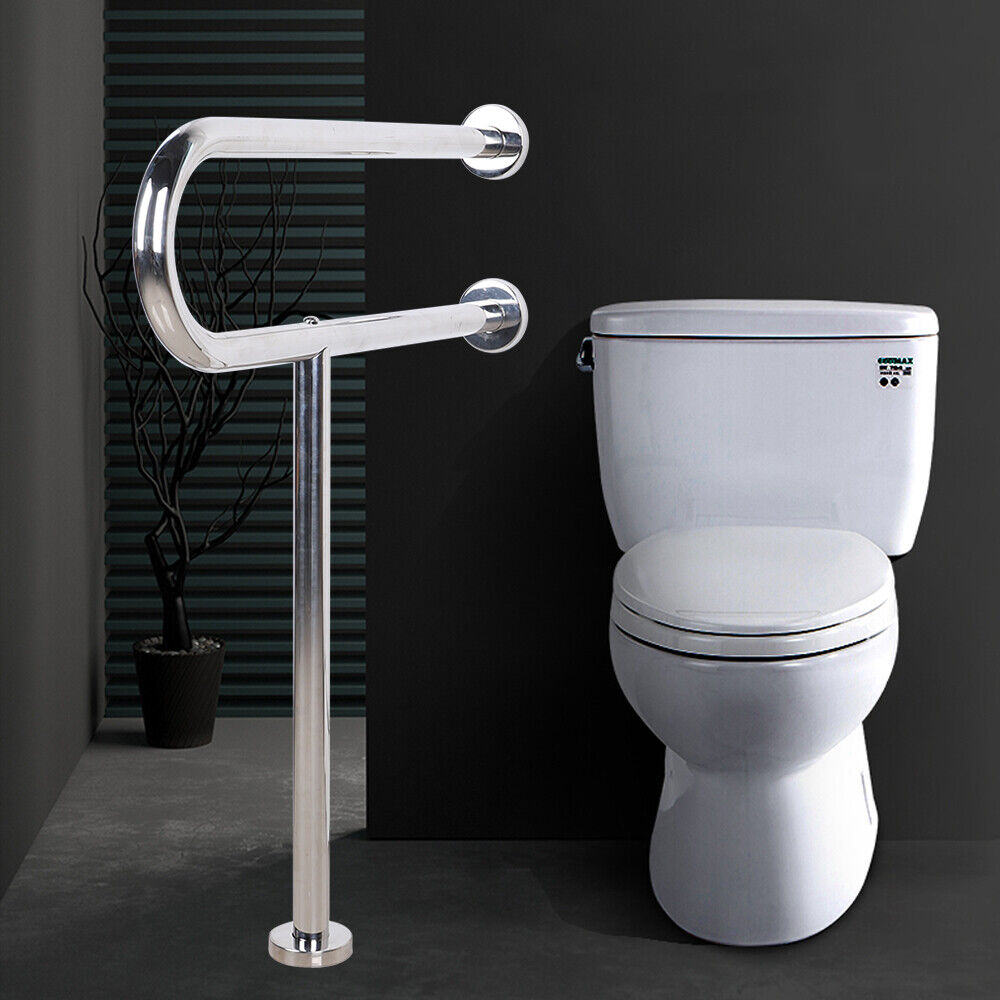 Secure Senior Toilet Handrails for Bathroom Safety