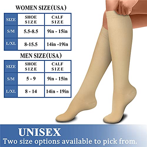 Compression Socks for Improved Circulation (3 Pairs)