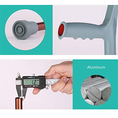 Ergonomic Foldable Forearm Crutch for Seniors