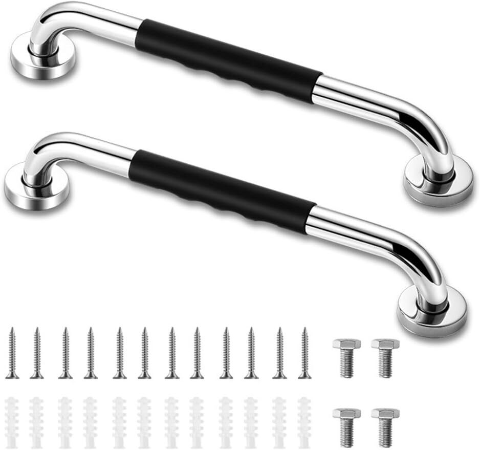 2 Elderly Bathroom Shower Grab Bars, 16