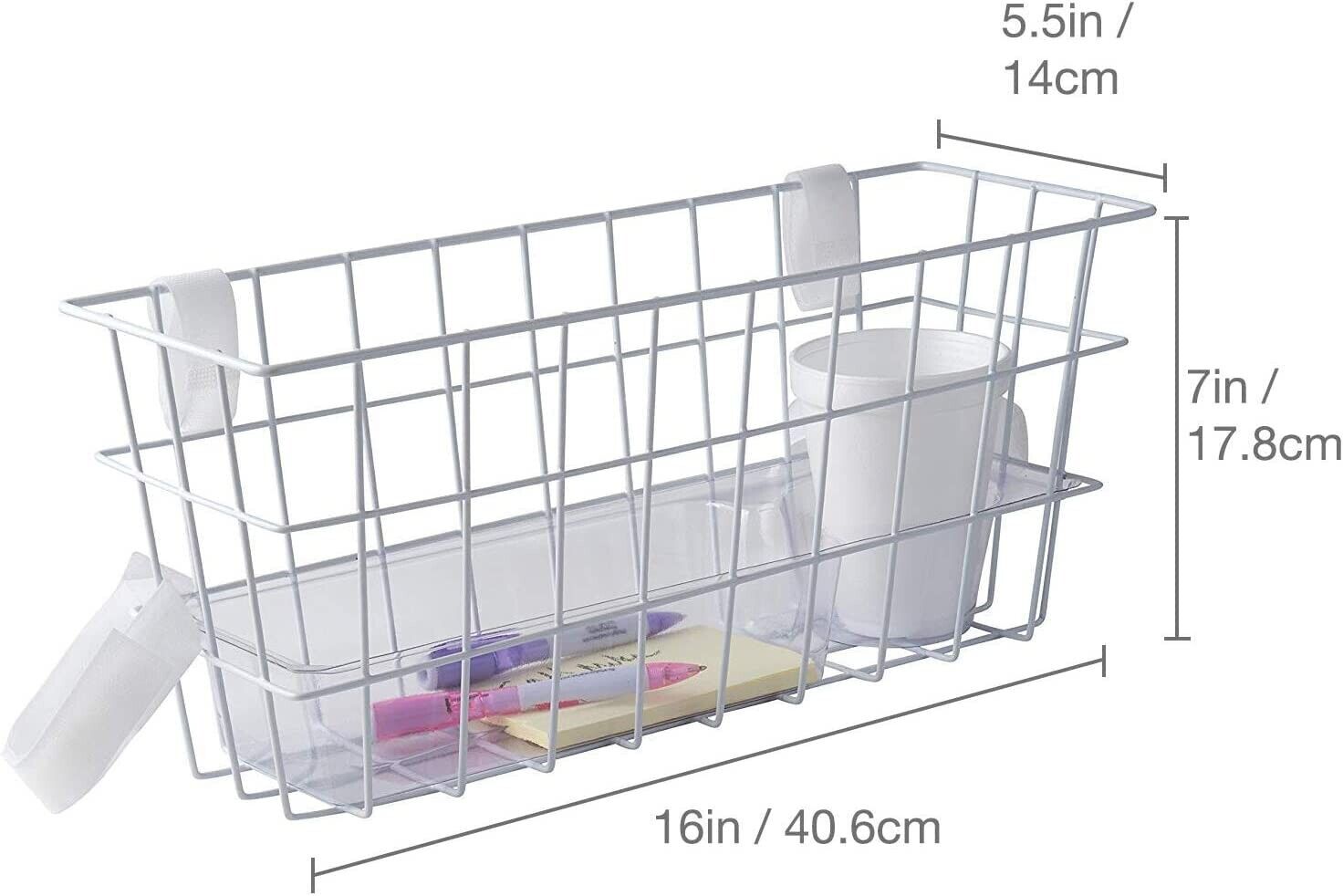 Elderly Walker Basket with Tray and Cup Holder