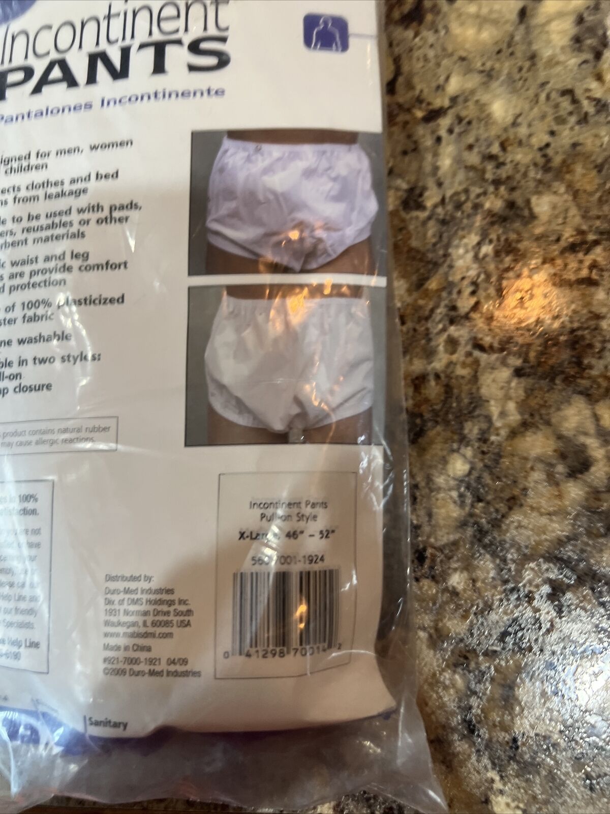 Waterproof Incontinence Underwear for Senior Citizens XL