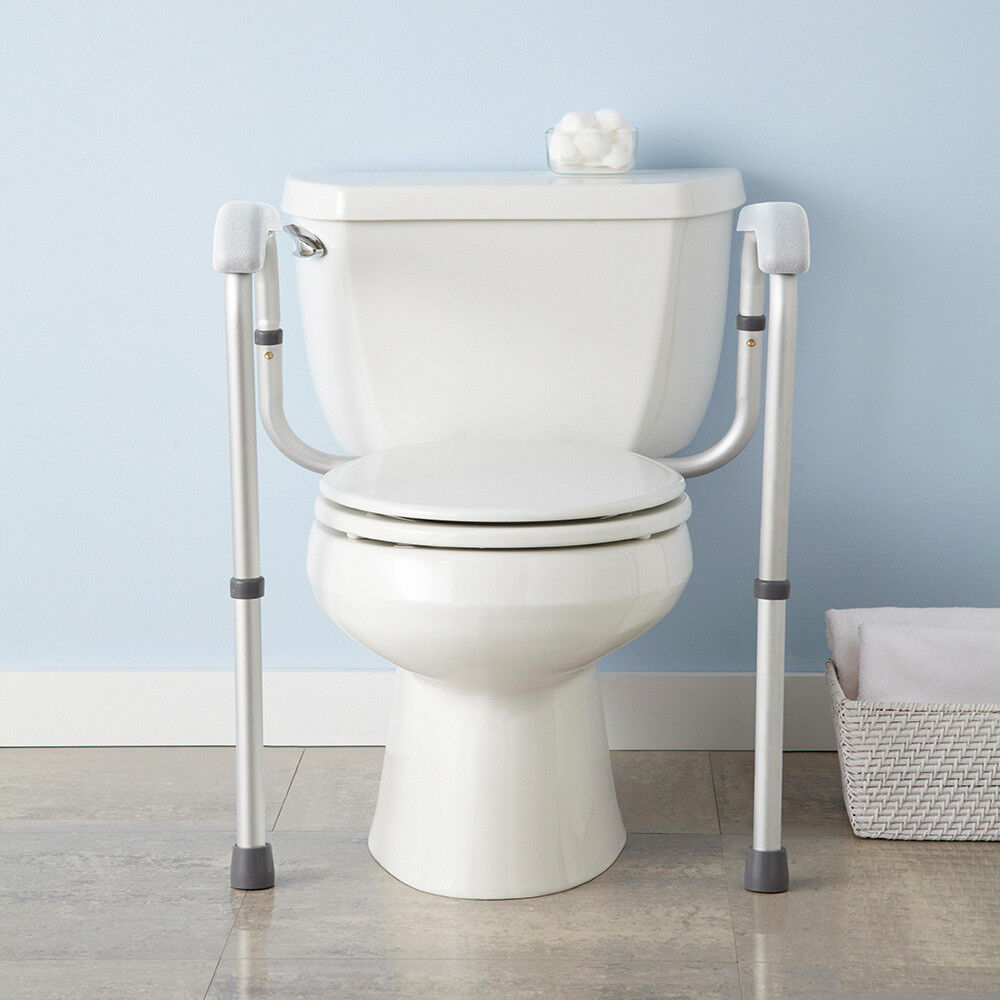 Elderly Handicap Toilet Safety Rail in Adjustable Design