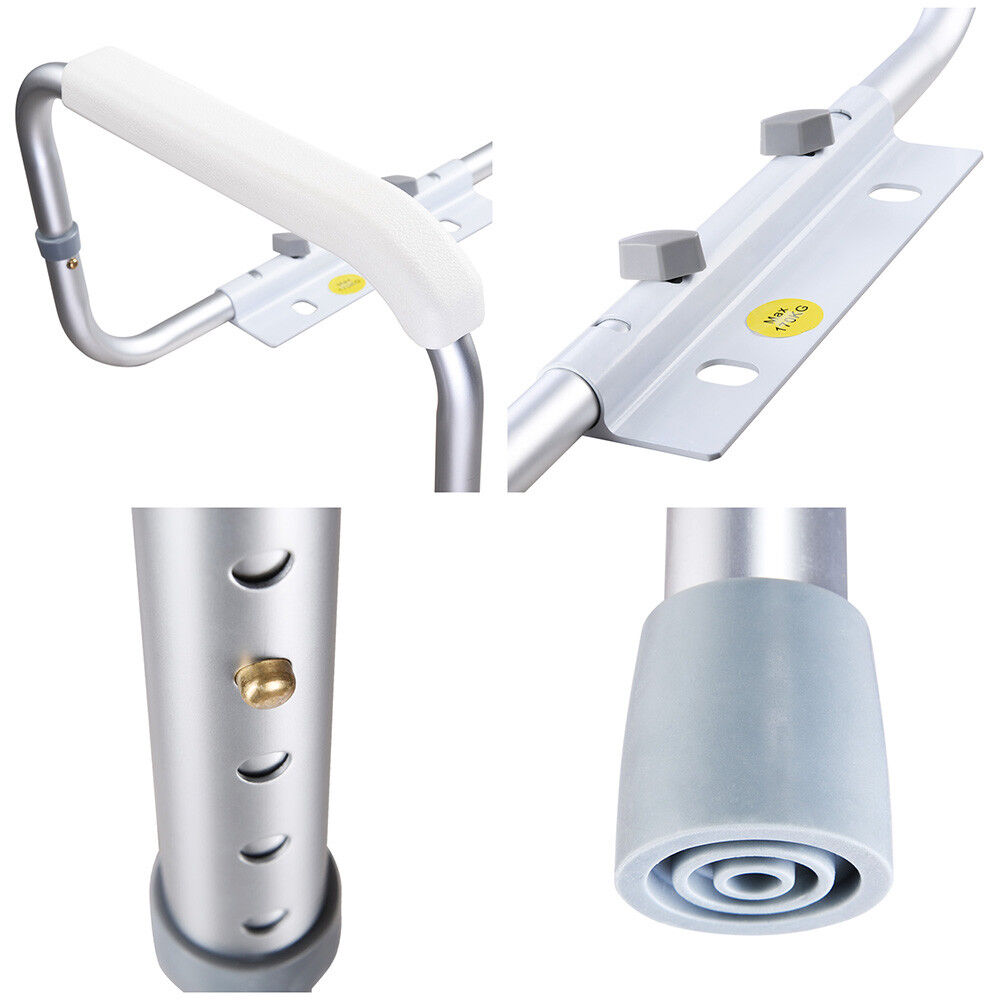 Elderly Handicap Toilet Safety Rail in Adjustable Design