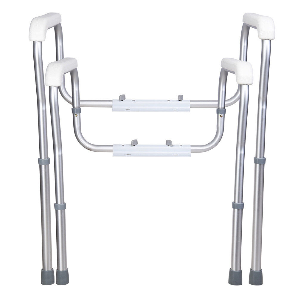 Elderly Handicap Toilet Safety Rail in Adjustable Design