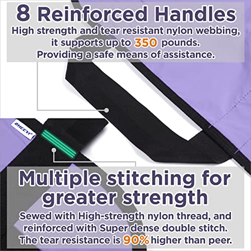 ZHEEYI Positioning Bed Pad with Reinforced Handles