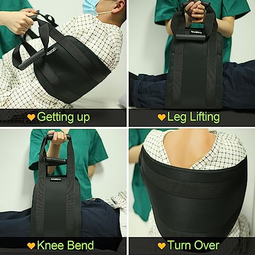 50Inch Non-Slip Transfer Sling with Padded Handles