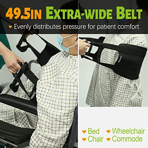 50Inch Non-Slip Transfer Sling with Padded Handles