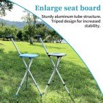 Portable Folding Walking Cane Seat for Senior Citizens