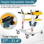 Hydraulic Patient Lift Wheelchair for Elderly