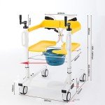 Hydraulic Patient Lift Wheelchair for Elderly