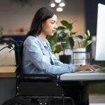 monicare Lightweight Wheelchair with Swing-Away Footrests 17.5" Seat