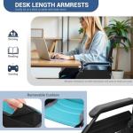 monicare Lightweight Wheelchair with Swing-Away Footrests 17.5" Seat