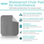 Reusable Waterproof Chair Pads for Elderly Incontinence