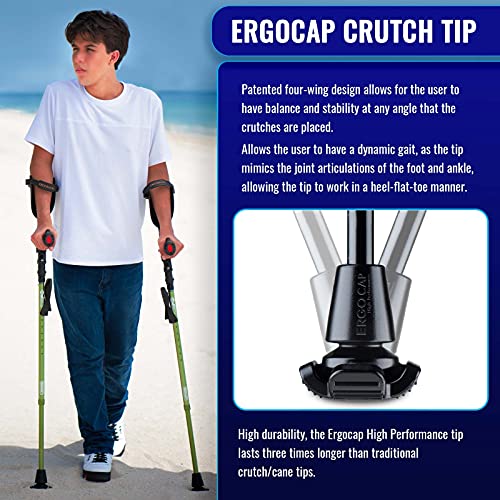 Ergobaum 7G: Adjustable Forearm Crutches for Seniors