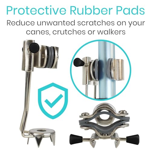 4-Prong Senior Cane Tips for Winter Safety