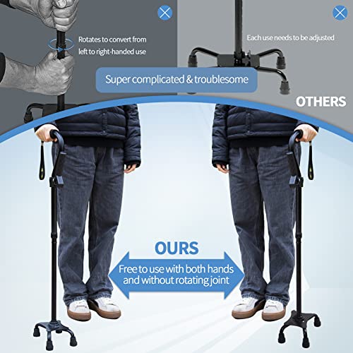 Foldable Walking Cane, Stable & Comfortable, Adjustable