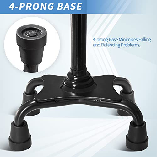 Foldable Walking Cane, Stable & Comfortable, Adjustable