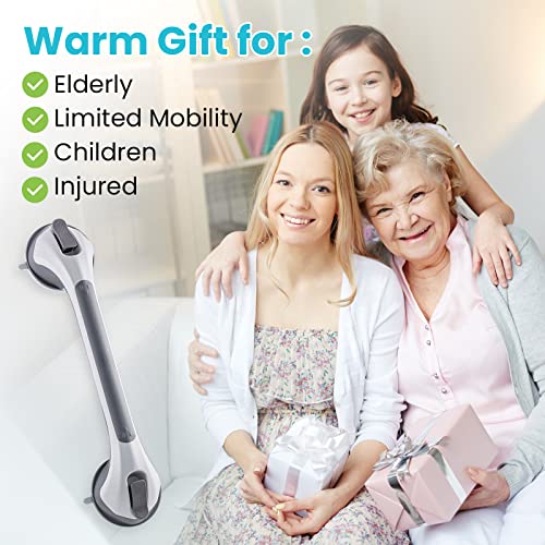 16 Inch Suction Cup Shower Grab Bar for Seniors