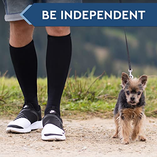 TheraMagic™ Zipper Compression Socks, 20-30mmHg, for Seniors