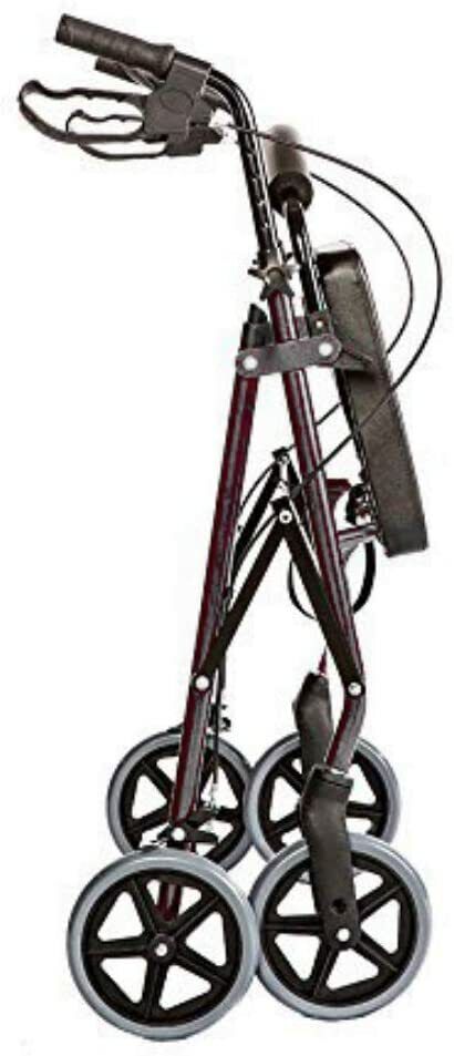 Heavy Duty Rollator Walker for Seniors, 400LB Capacity