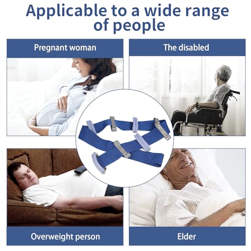 Ehucon Bed Ladder Assist,Pull Up Assist Ladder with Handle,Bed Rope Ladder for Seniors,Adaptive Bed Assistance Products,Mobility & Daily Living Aids for Elderly, Postoperative,Pregnant,etc. - 1 pcs