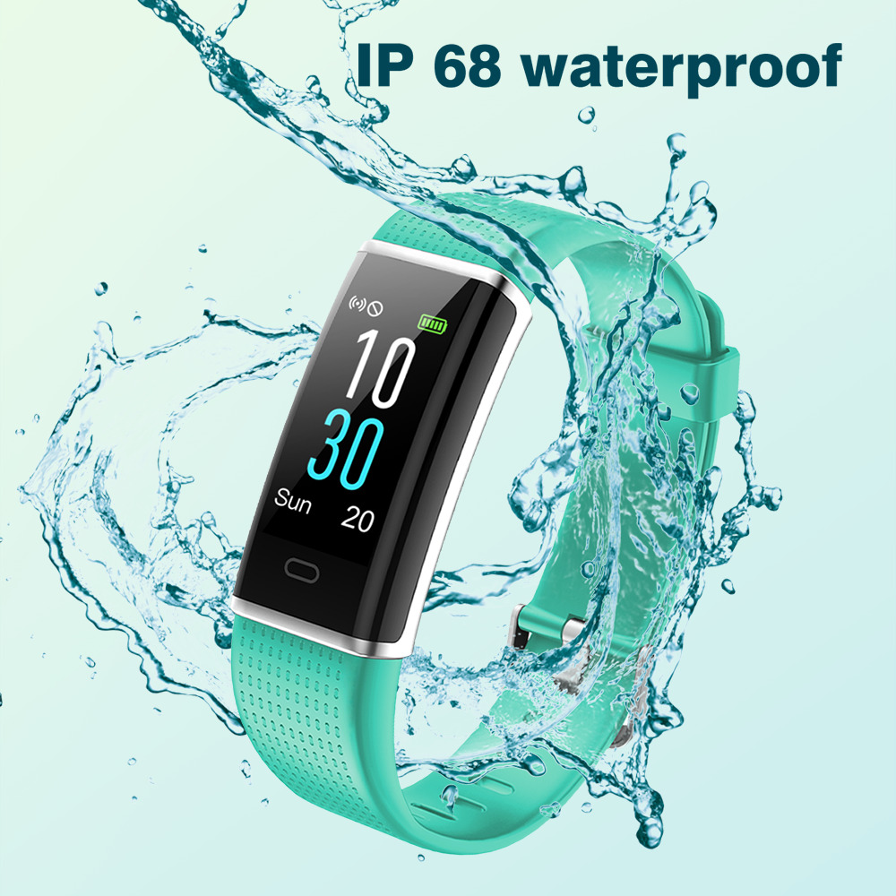 Activity Tracker Heart Rate Monitor Step Counter Smart Watch for Men Women