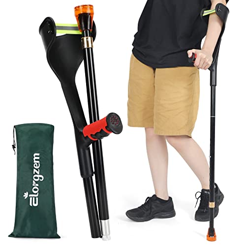 Adjustable Lightweight Forearm Crutches for Senior Citizens