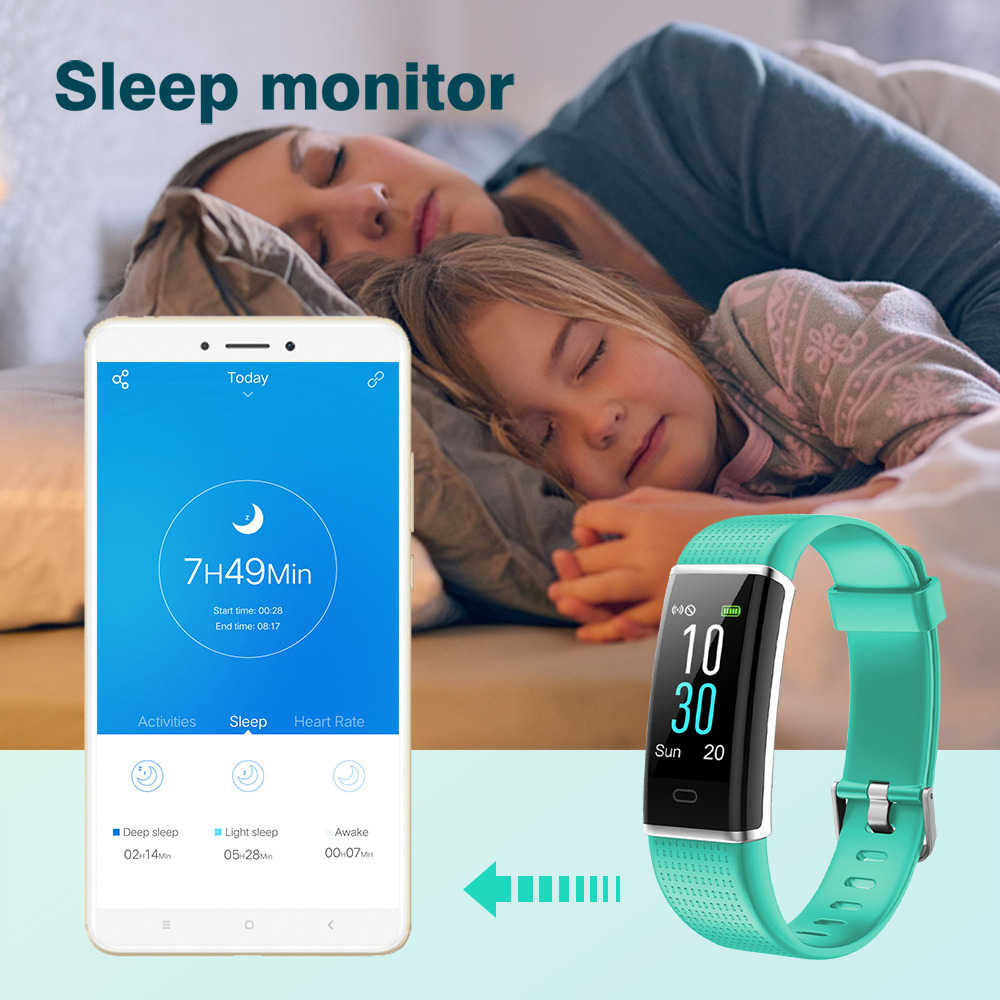 Activity Tracker Heart Rate Monitor Step Counter Smart Watch for Men Women