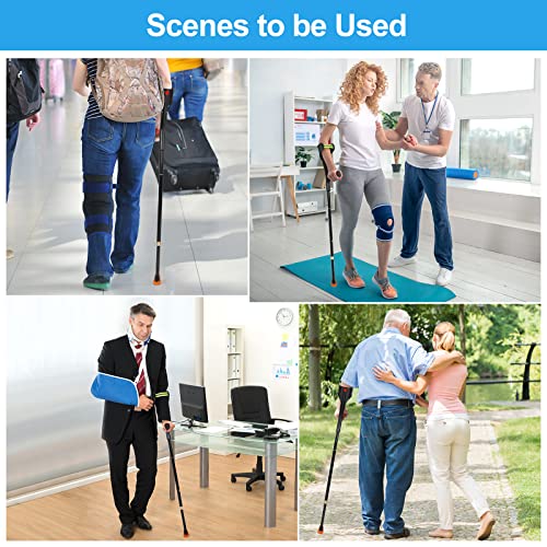 Adjustable Lightweight Forearm Crutches for Senior Citizens