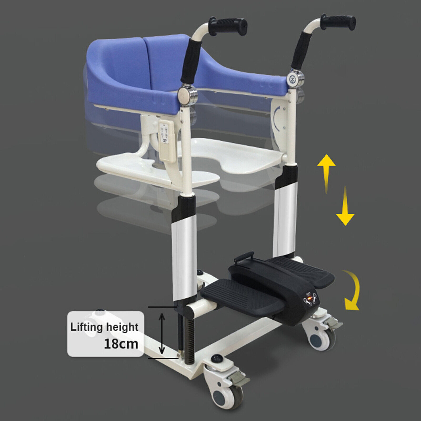 Senior Lift Aid: Upgraded Wheelchair Hydraulic Transfer