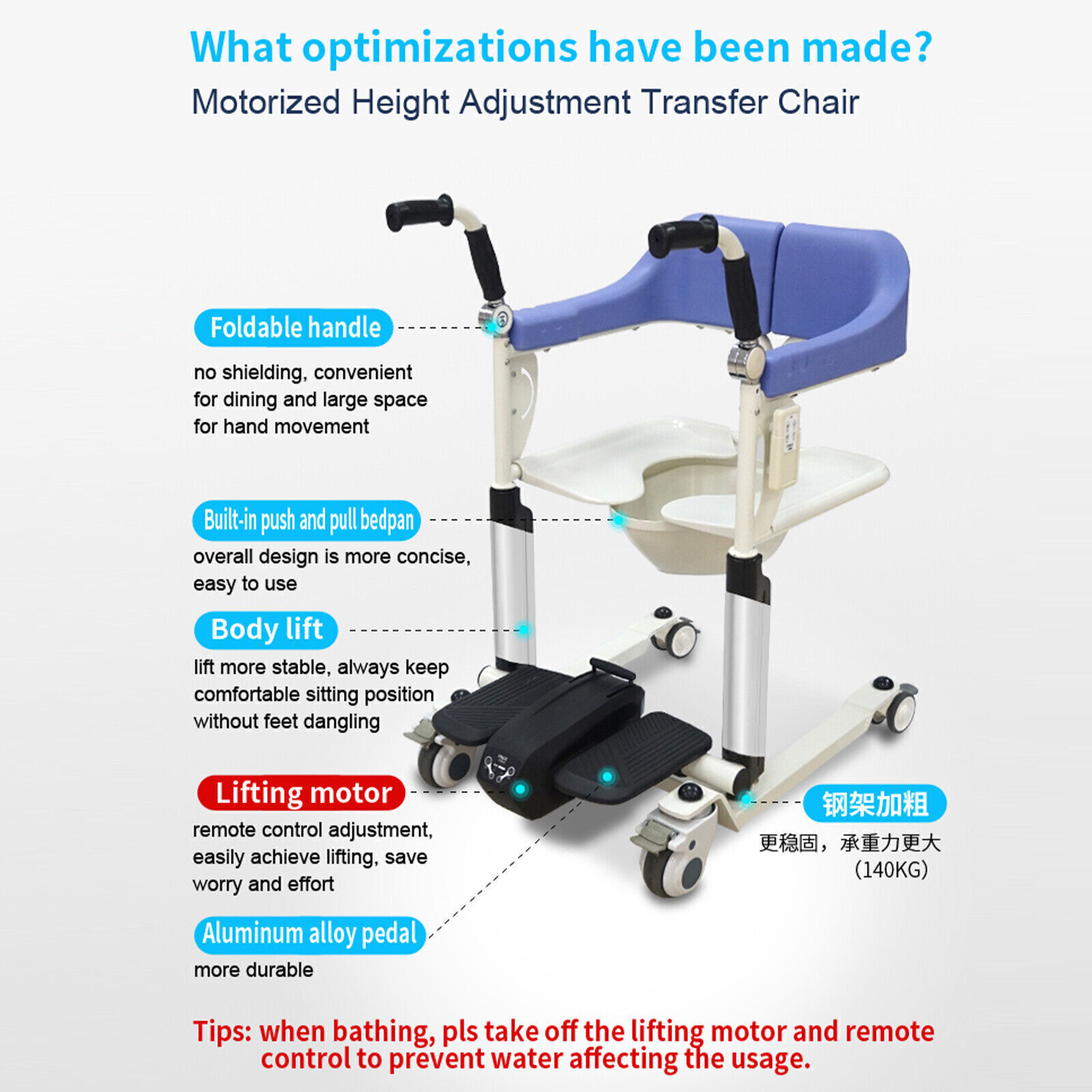 Senior Lift Aid: Upgraded Wheelchair Hydraulic Transfer