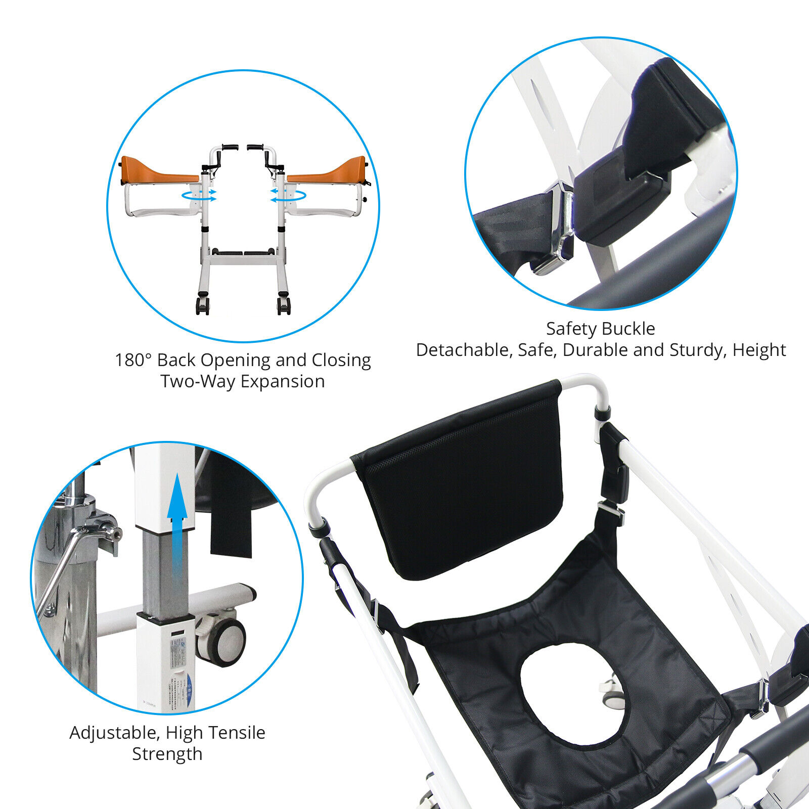 Home Patient Lift Wheelchair for Elderly