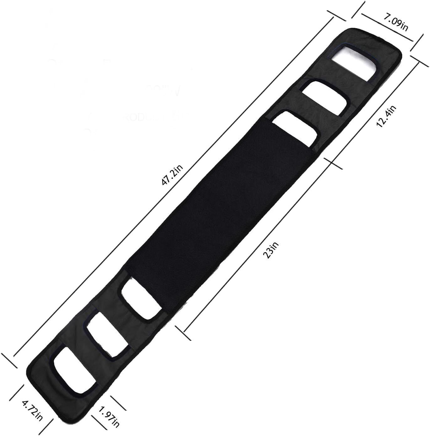 Black Transfer Nursing Sling for Elderly