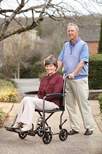 Drive Medical Lightweight Folding Transport Wheelchair