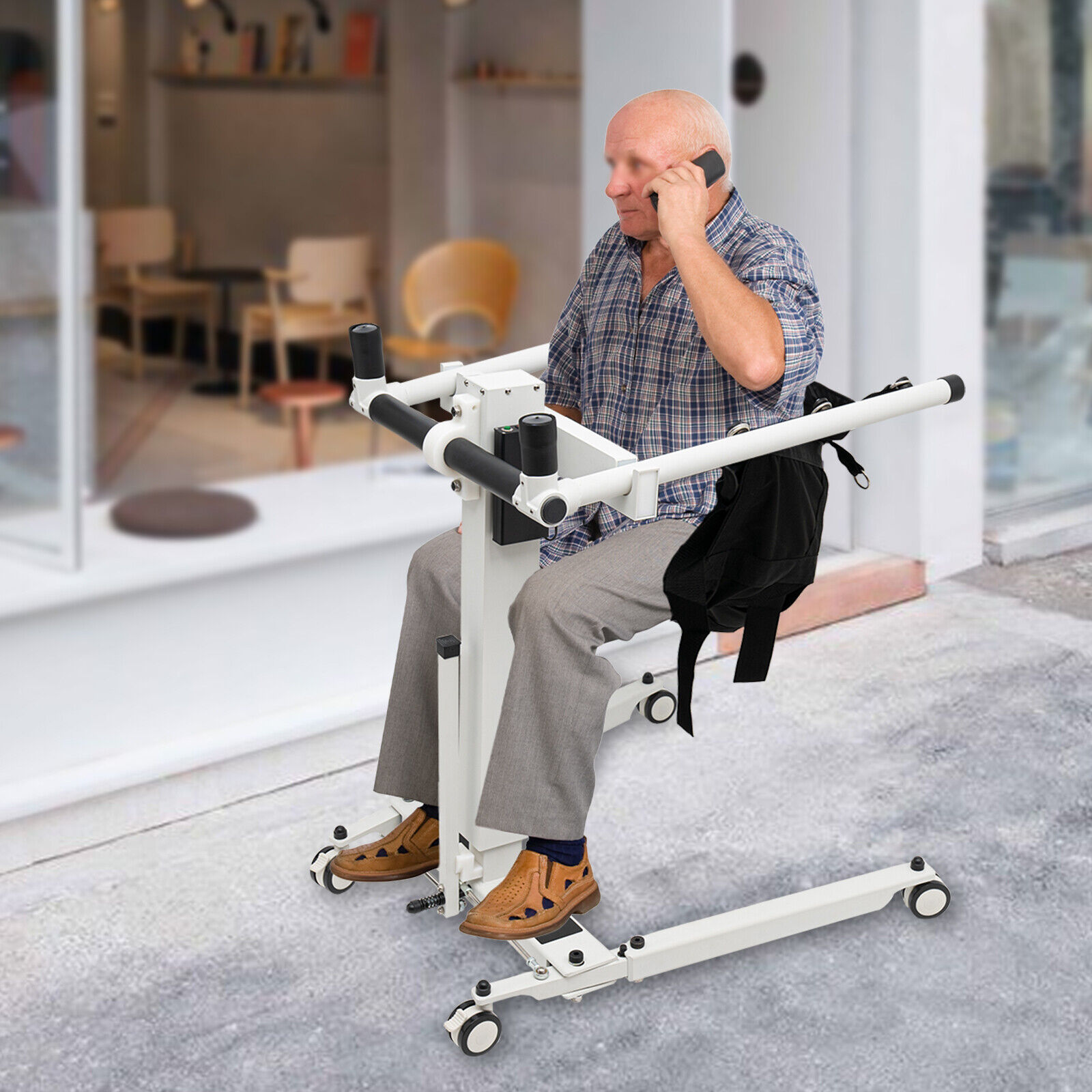 Elderly Patient Lift Chair: Aid for Easy Transfers