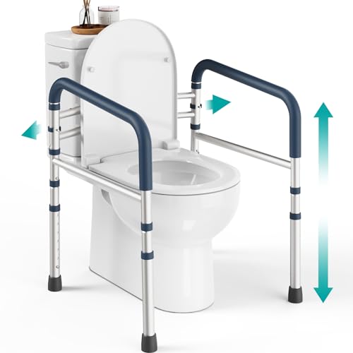 Senior Toilet Safety Rails: Adjustable Rails & Handles