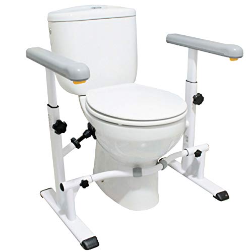 KMINA - Adjustable Toilet Safety Rails for Seniors