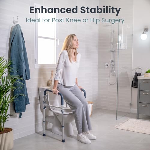 Senior Toilet Safety Rails: Adjustable Rails & Handles