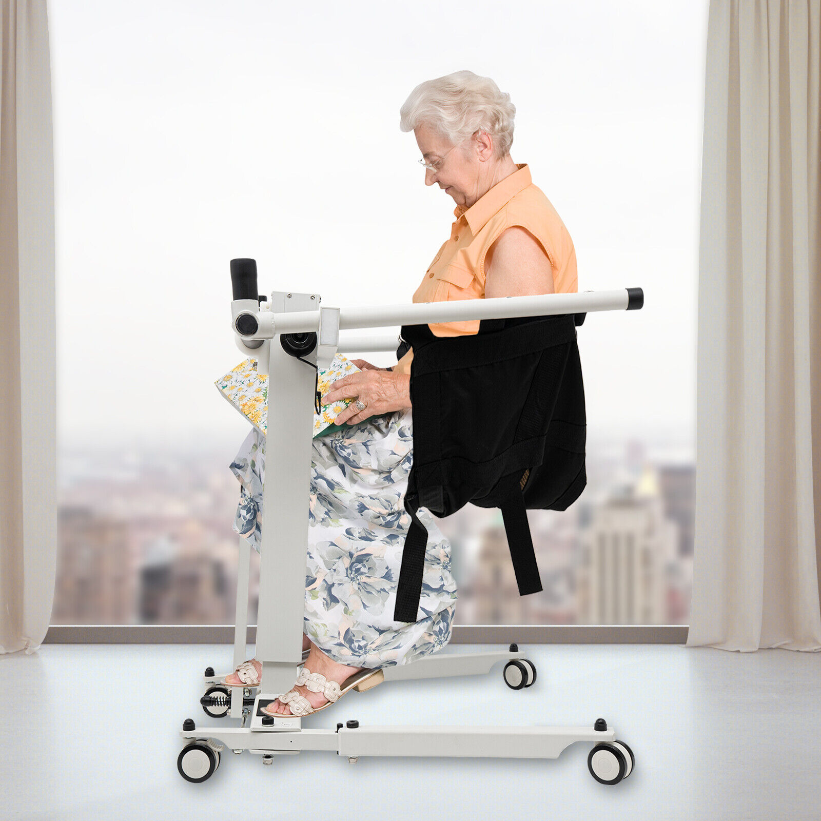 Elderly Patient Lift Chair: Aid for Easy Transfers