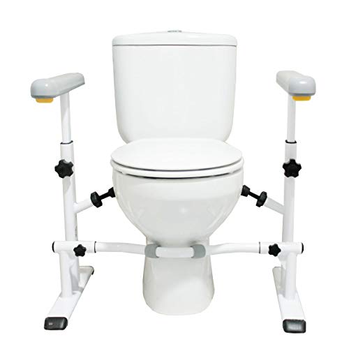 KMINA - Adjustable Toilet Safety Rails for Seniors