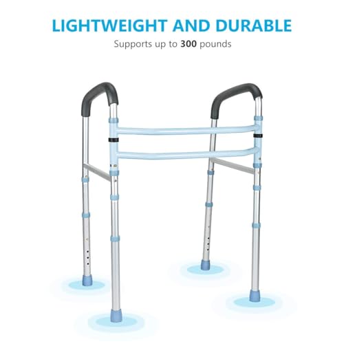 Adjustable Toilet Safety Rail for Elderly & Disabled