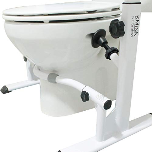 KMINA - Adjustable Toilet Safety Rails for Seniors