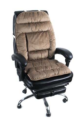 Large Orthopedic Recliner Chair with Lumbar Pillow