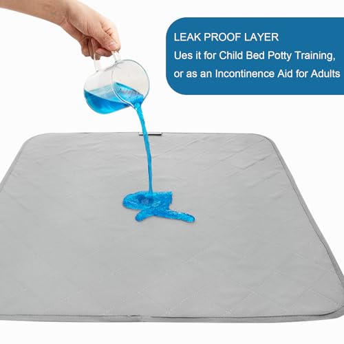 Washable Waterproof Chair Pads for Incontinence - 2 Pack